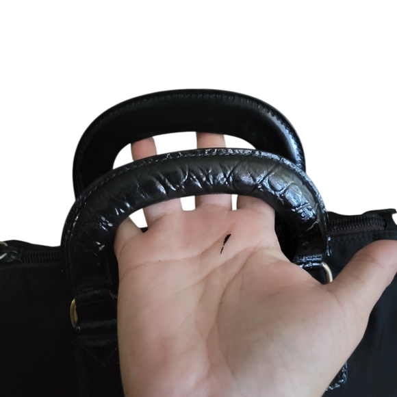 Prada Navy and Black Women's Satchel - Picture 13 of 15